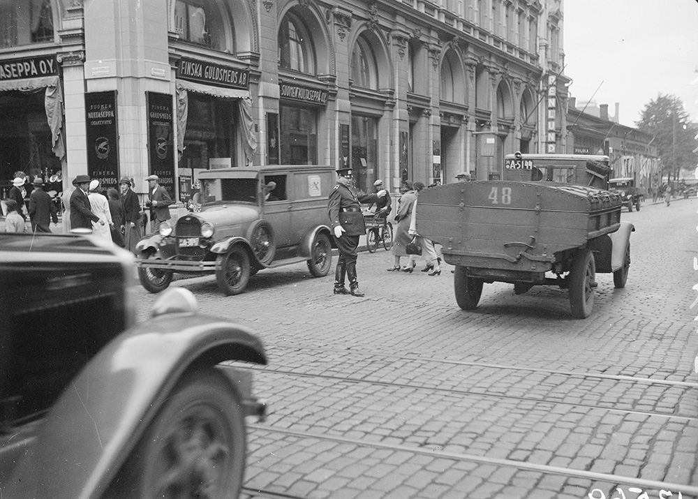 Aleksanterinkatu Mikonkatu, Pietinen 1934, Museovirasto